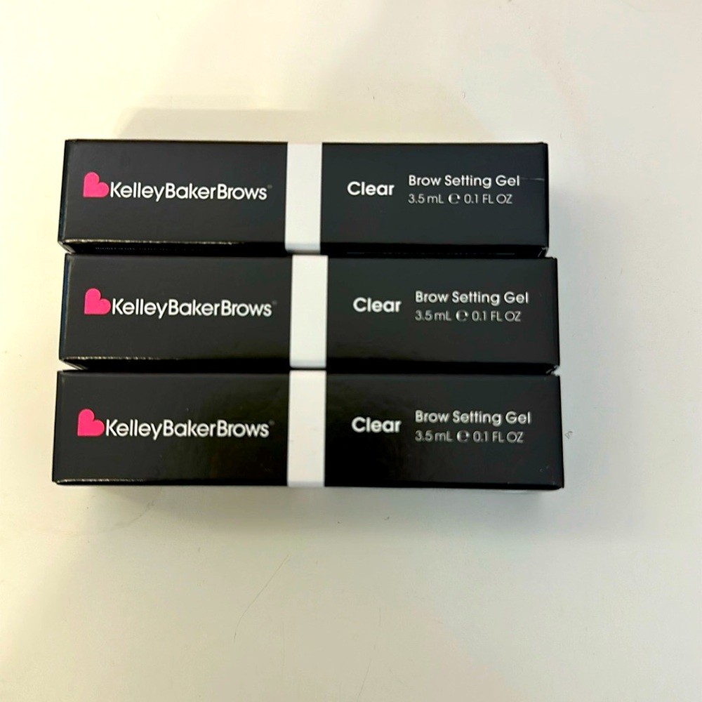 NWT Kelley Baker Brows Setting Gel Clear